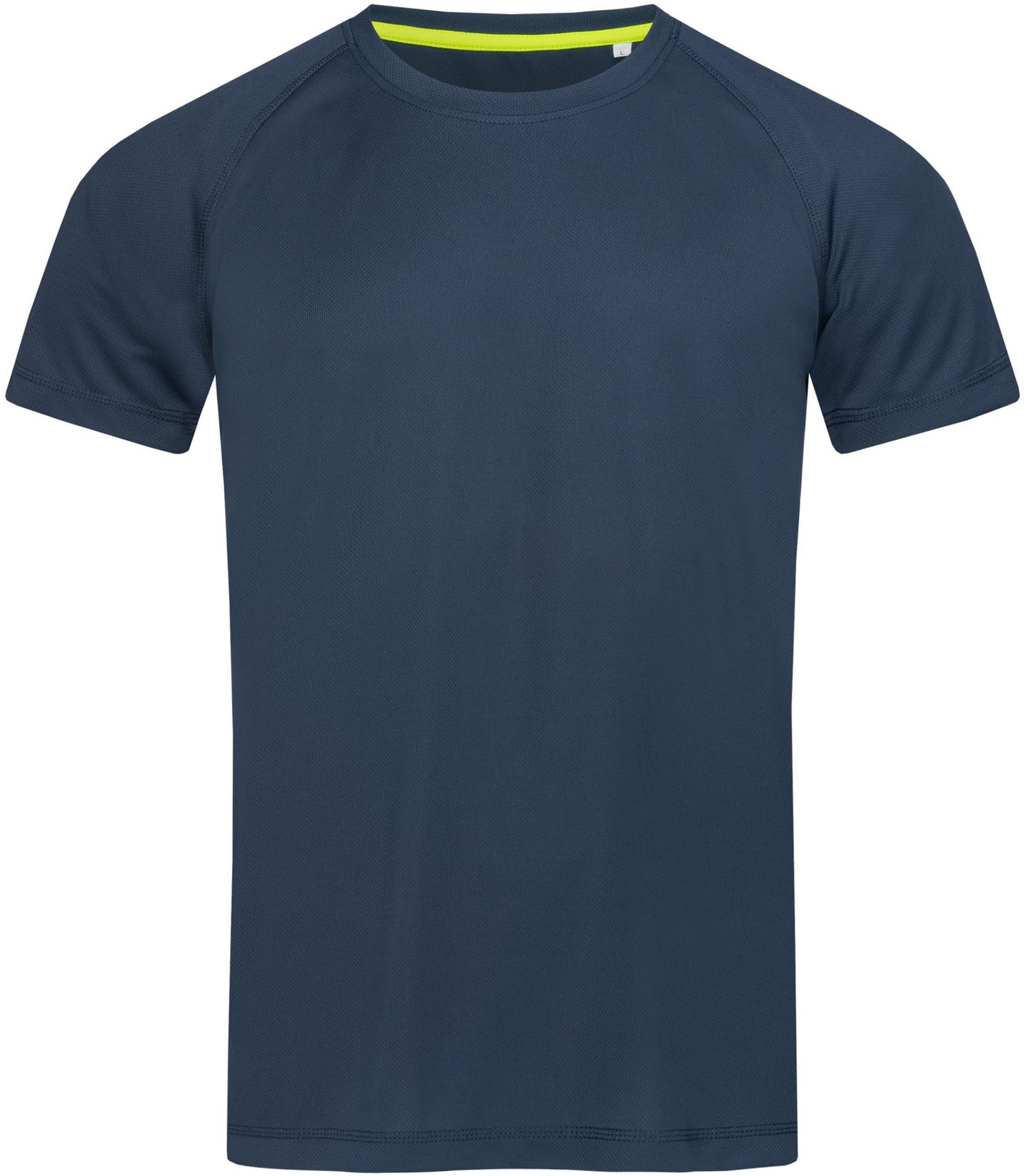 Stedman Active Sports Raglan Mesh Mens T - Marina Blue