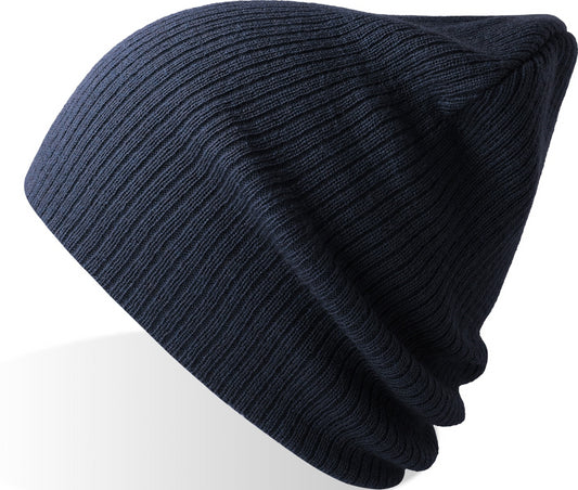 Atlantis Brad S Recycled Slouch Beanie - Navy