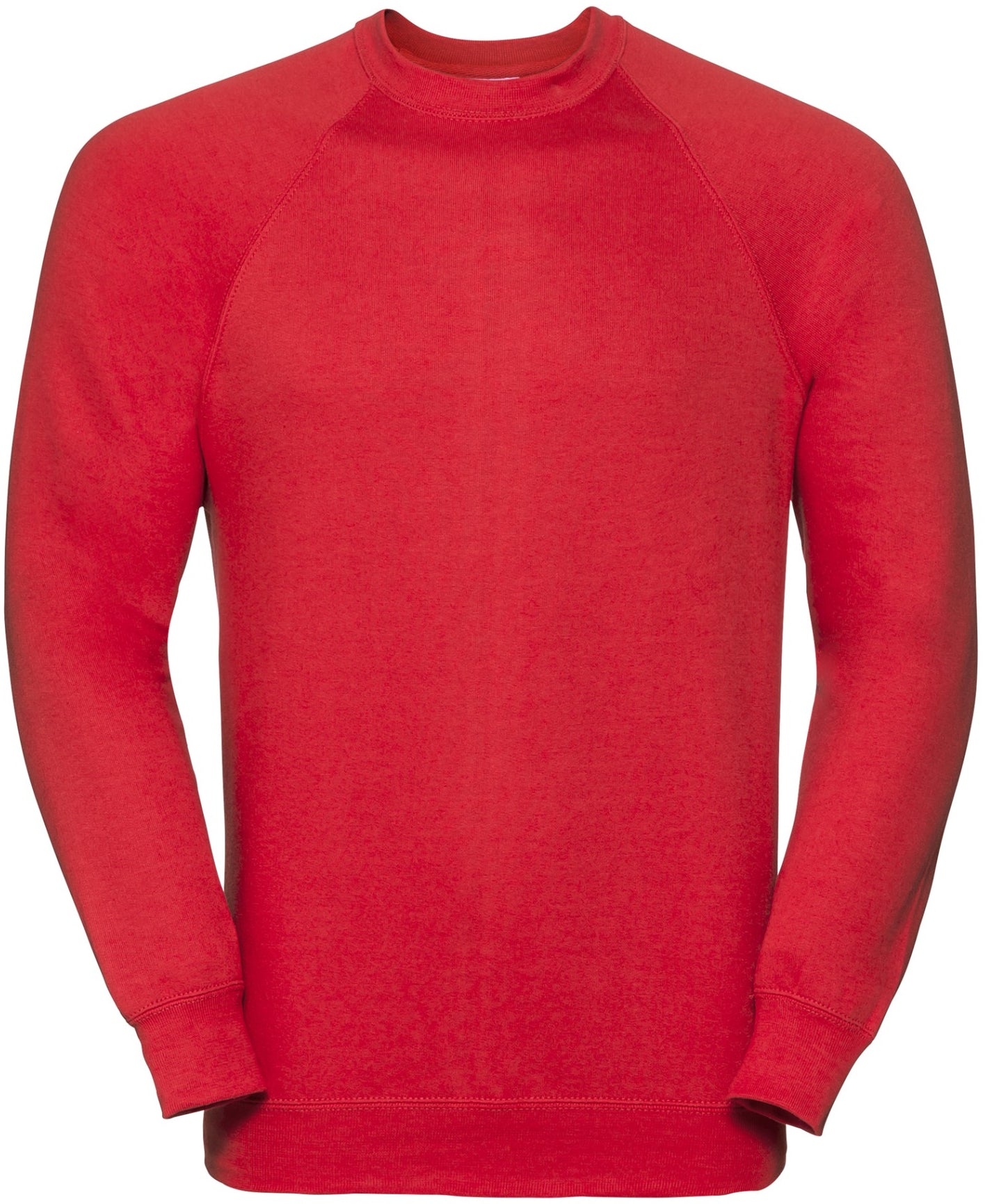 Russell Classic Raglan Sweat - Bright Red