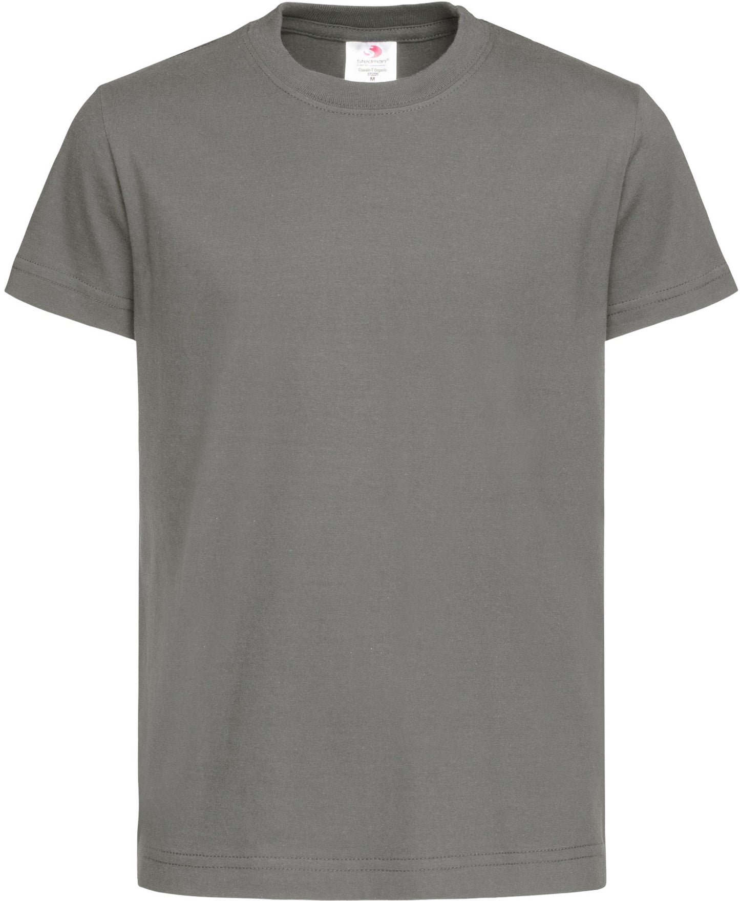 Stedman Classic Organic Youths T - Real Grey