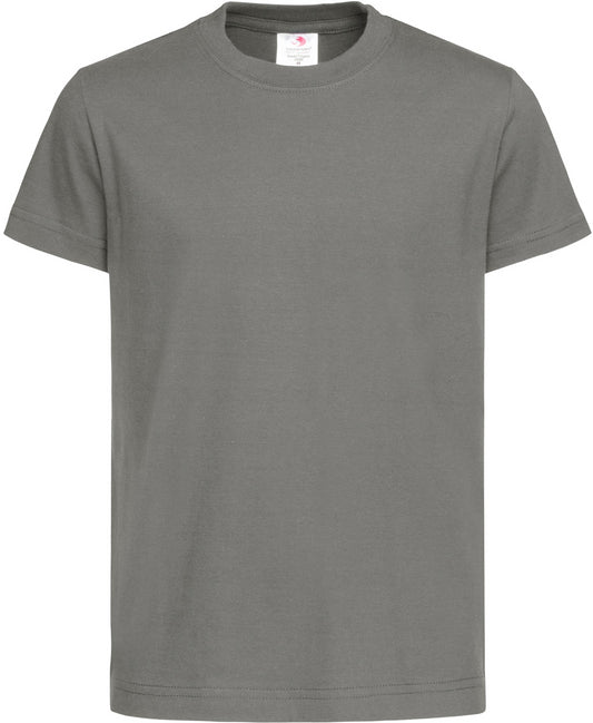 Stedman Classic Organic Youths T - Real Grey