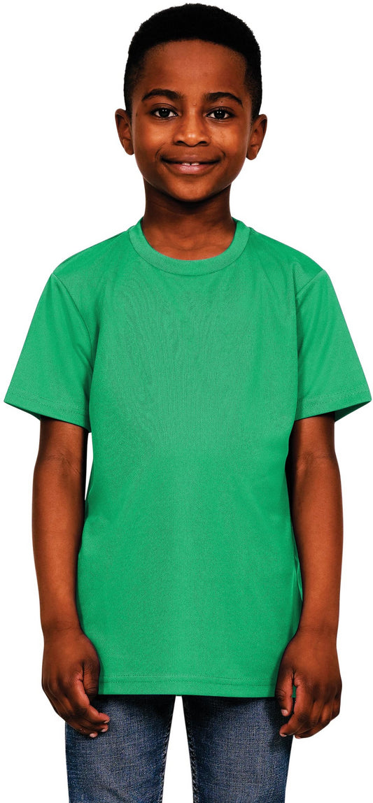 Casual Original Tech T Shirt Kids - Kelly Green