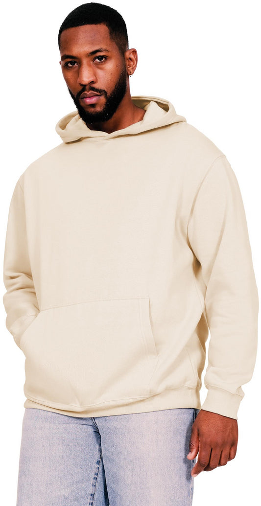 Casual Ringspun Blended 280 Core Oversize Hood - Ecru