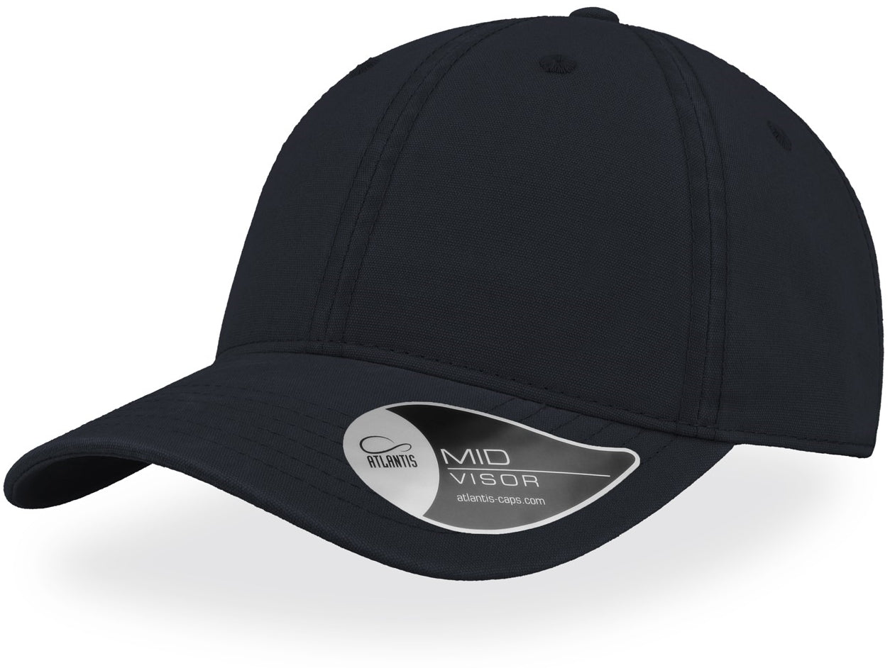 Atlantis Groovy Canvas Unstructured 6 Panel Cap - Navy