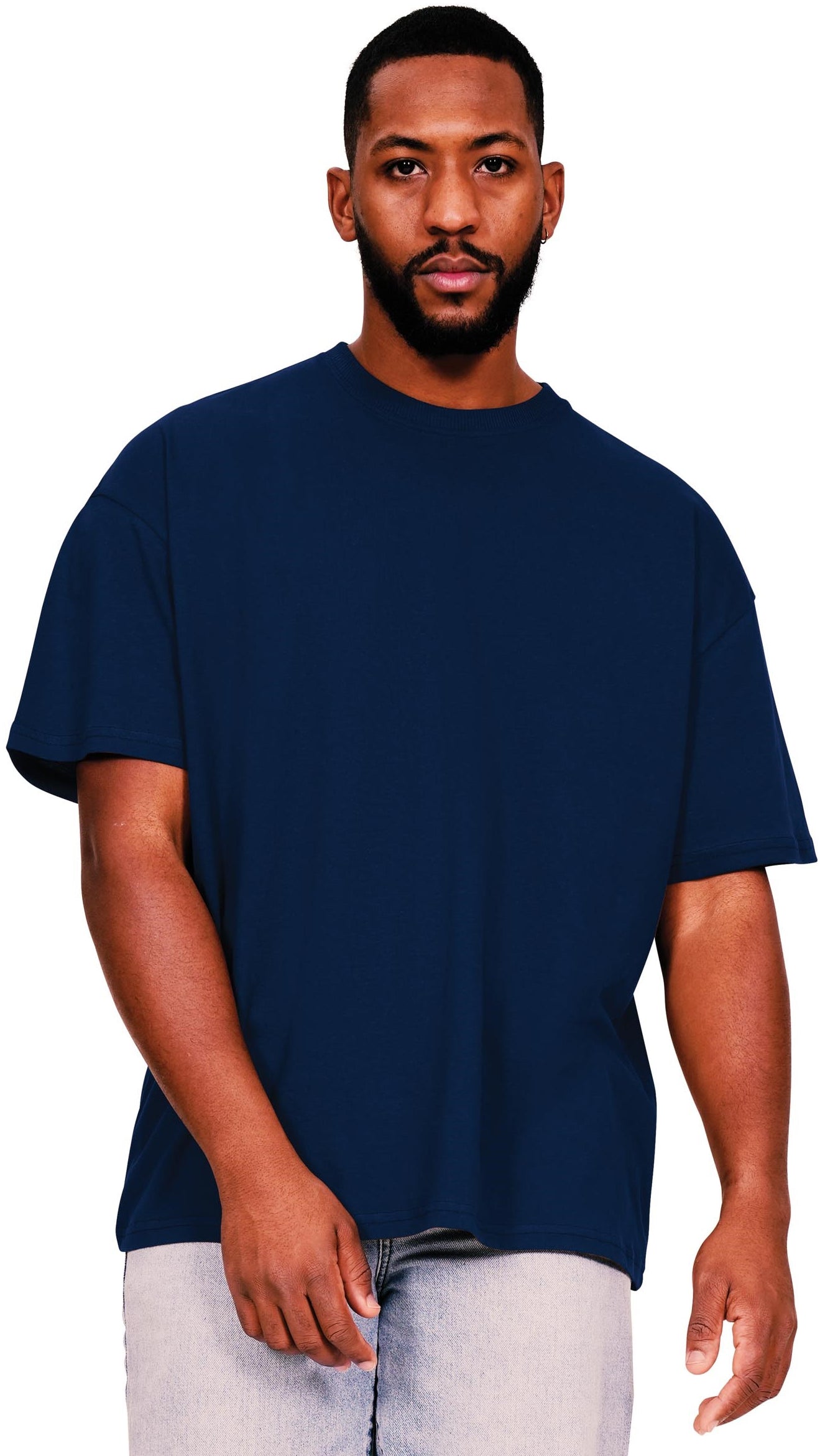 Casual Ringspun Core 150 Oversize T - Navy