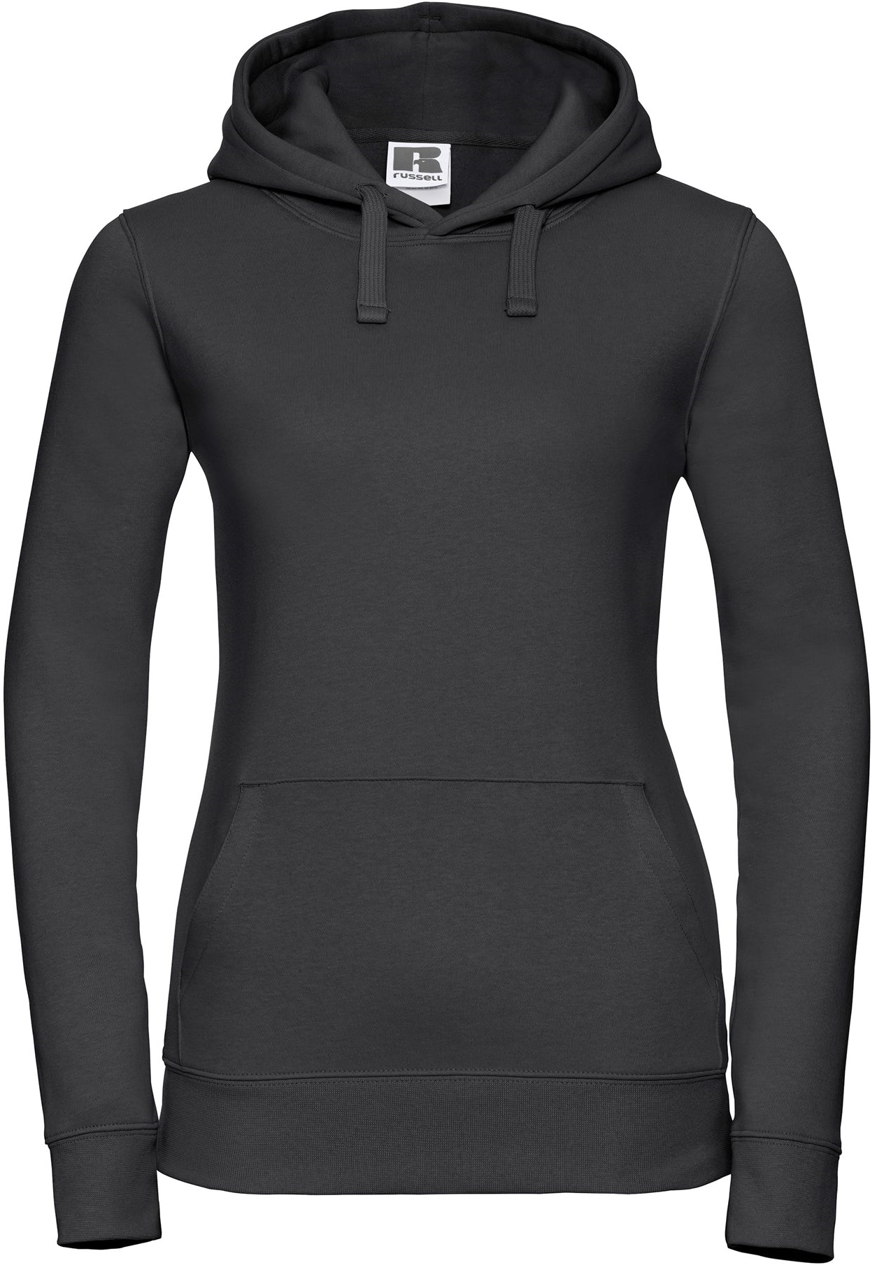 Russell Authentic Hooded Sweat Ladies - Black