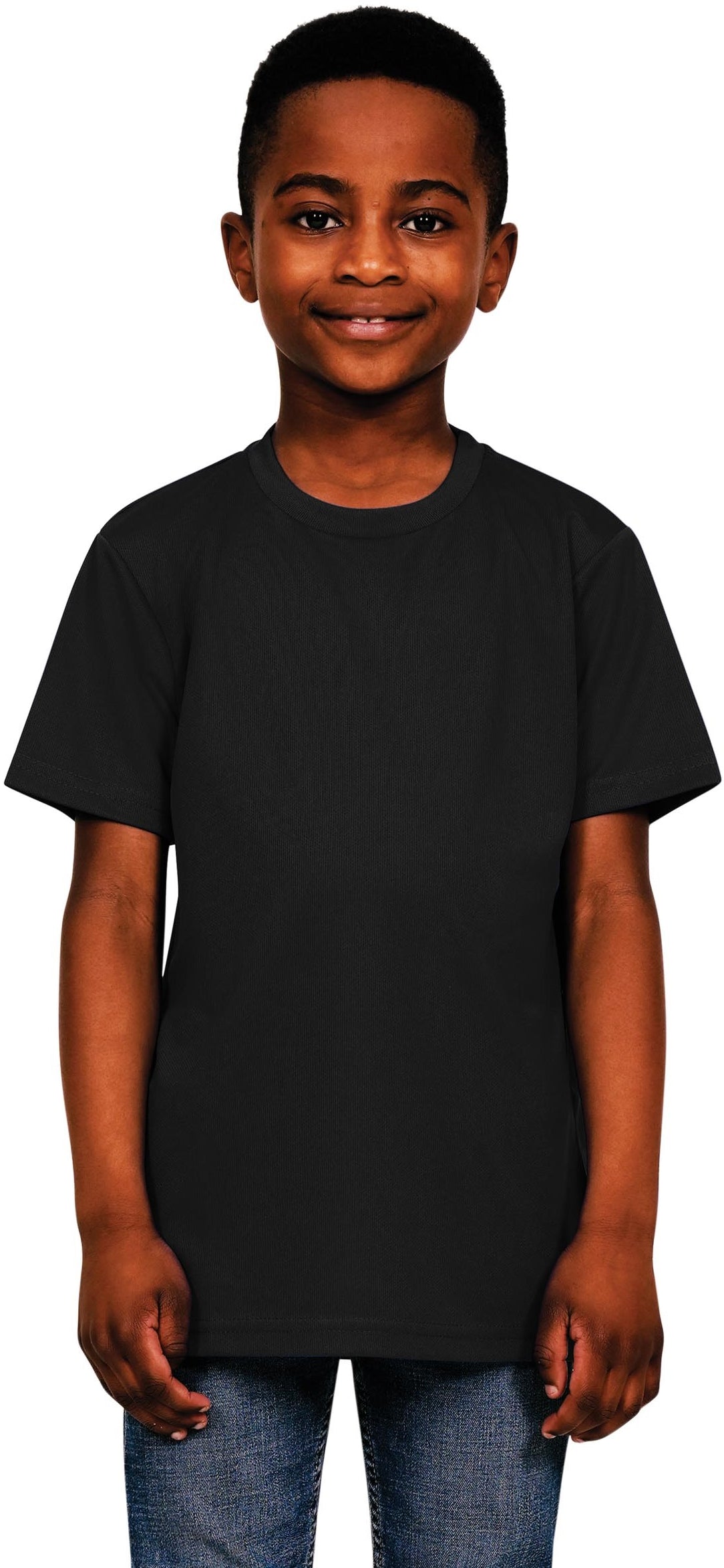 Casual Original Tech T Shirt Kids - Black