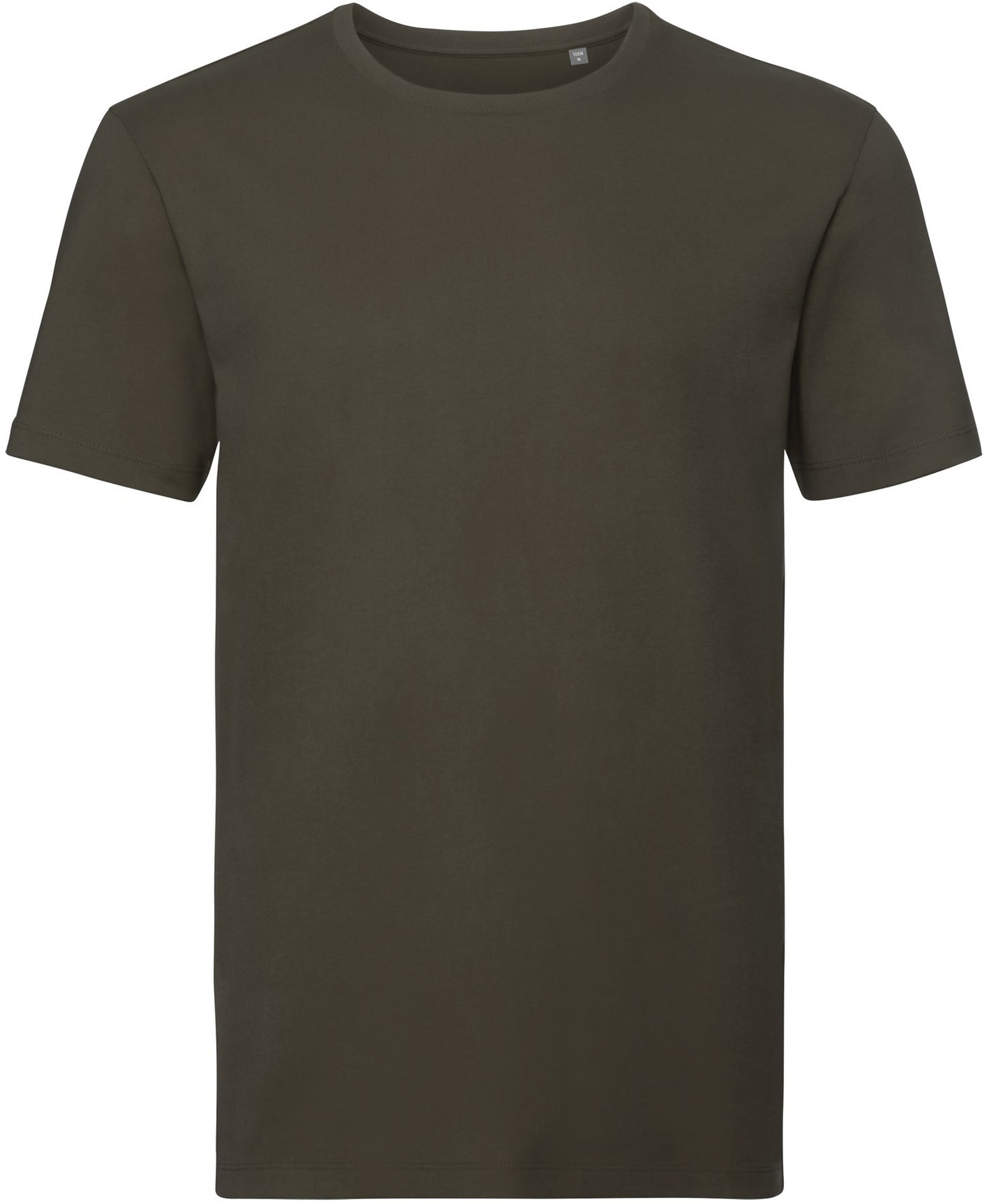 Russell Pure Organic T Mens - Dark Olive
