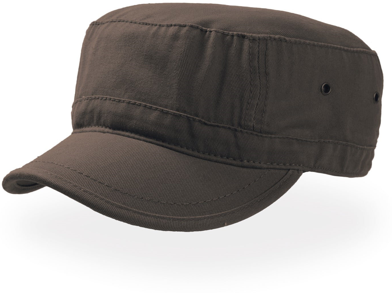 Atlantis Urban Military Cap Chino Cotton - Brown