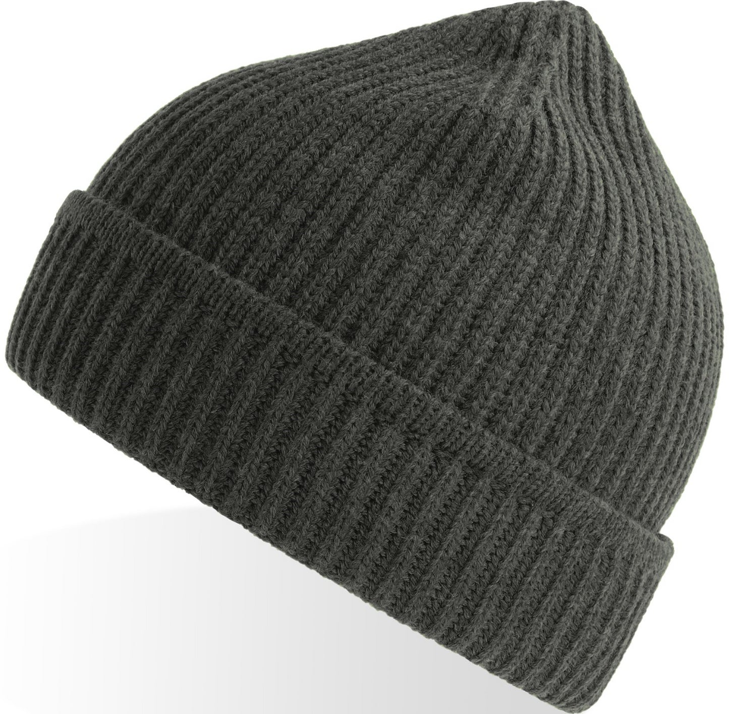 Atlantis Maple Polylana Heavy Guage Beanie - Dark Grey Melange