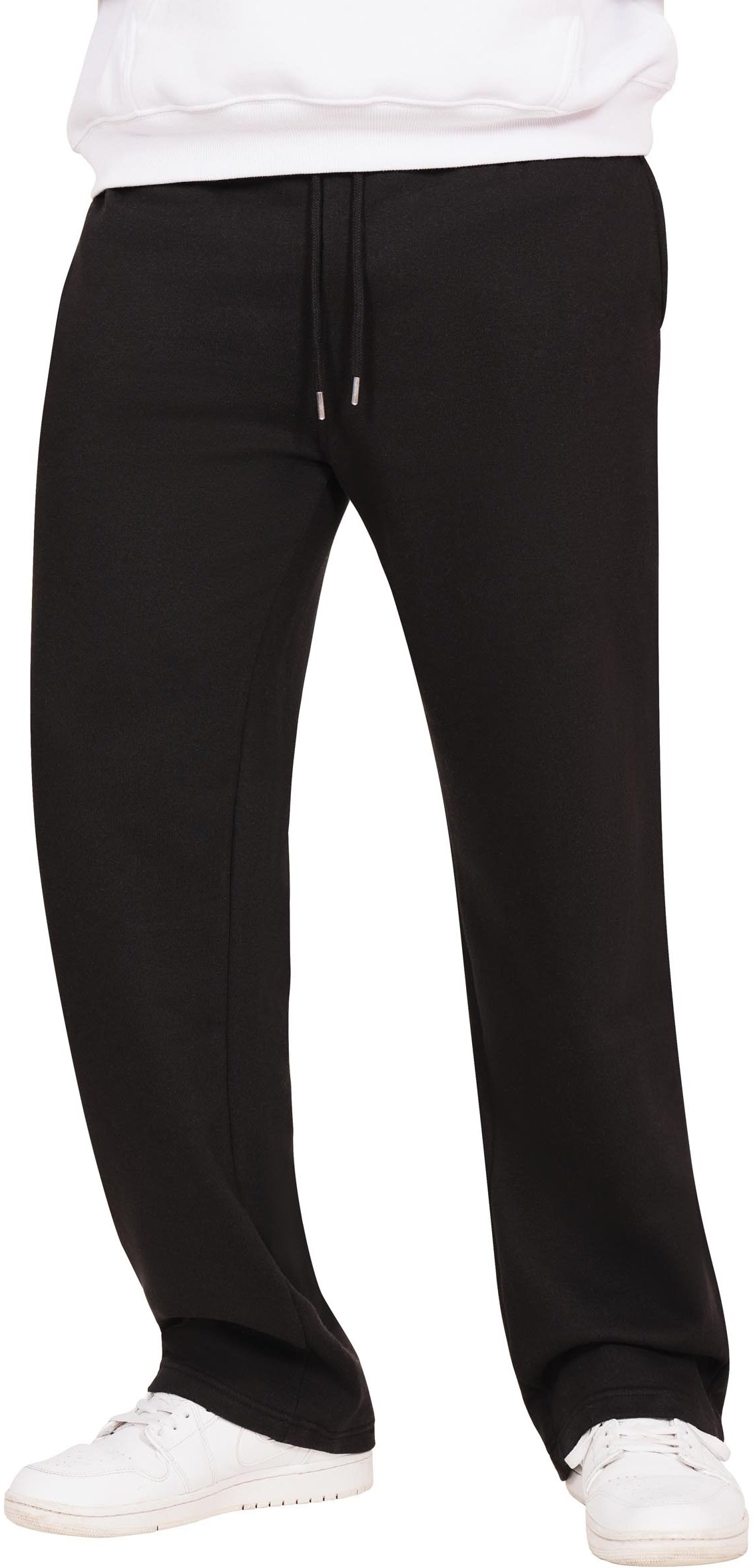Casual Ringspun Blended Core Relaxed 280 Jogpants Tall - Black