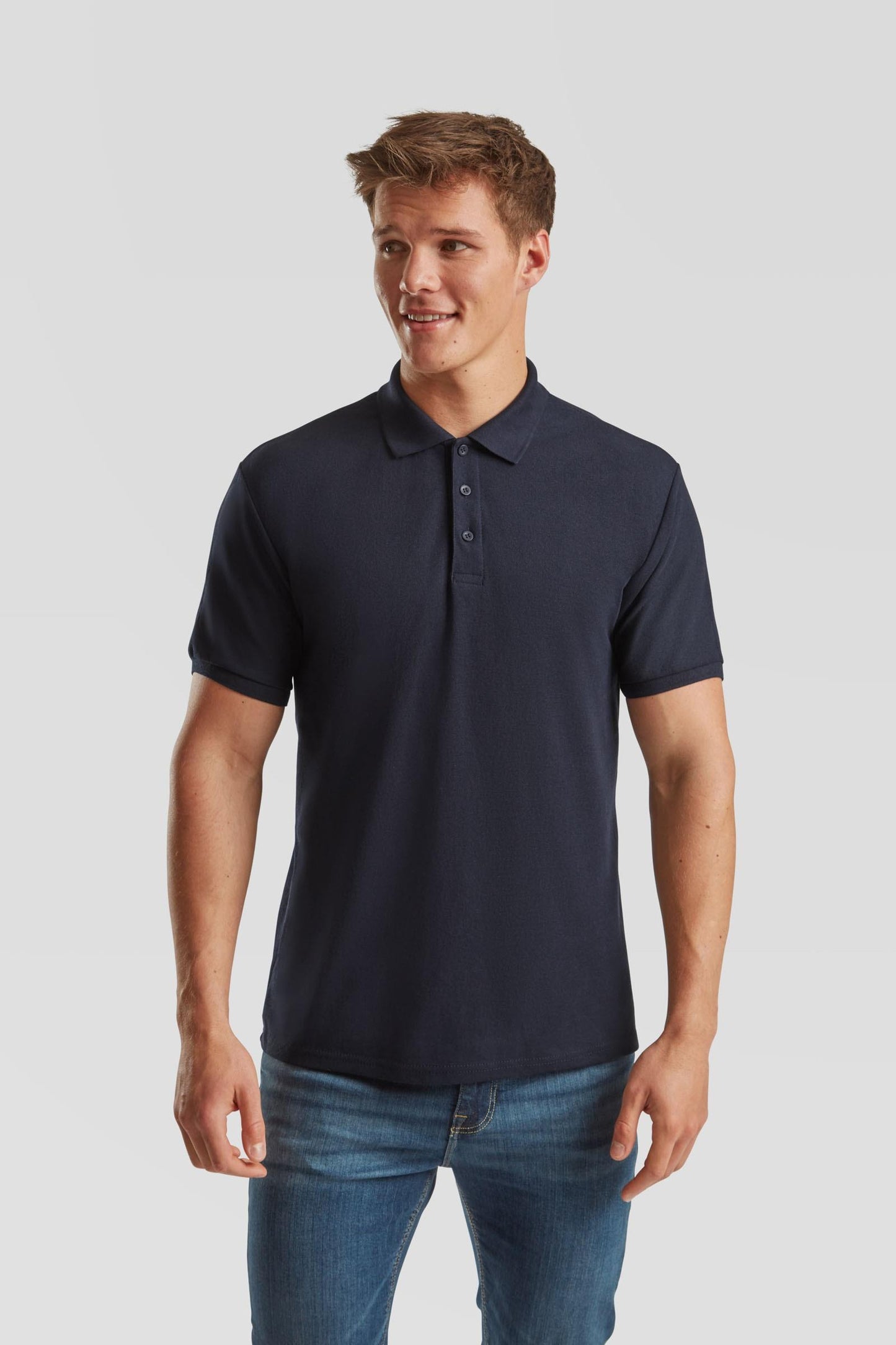 FotL 65/35 Heavy Polo - Deep Navy