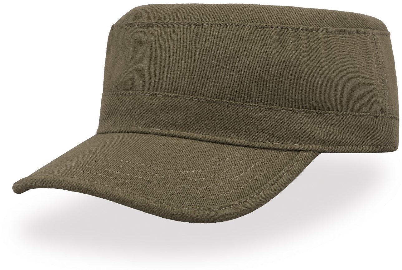 Atlantis Tank Military Cap Brushed Cotton - Olive