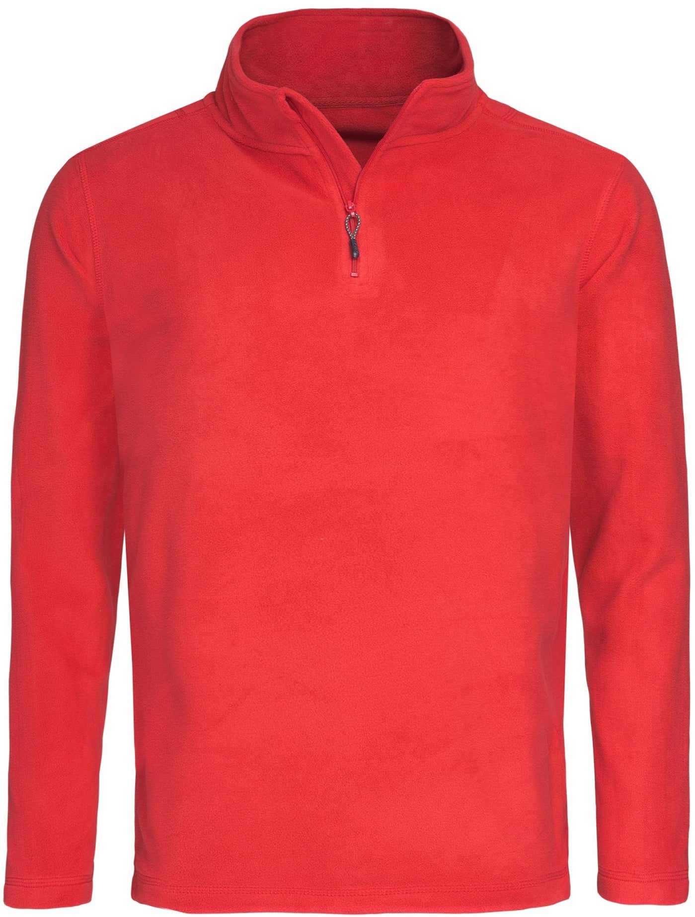 Stedman Active Outdoor Half Zip Fleece Mens - Scarlet Red