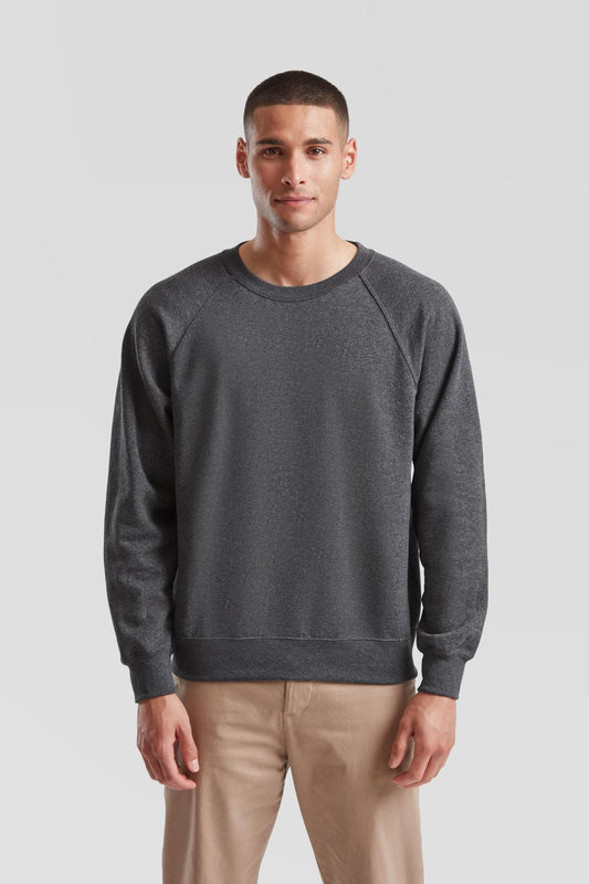FotL Classic Raglan Sweat - Dk Heather