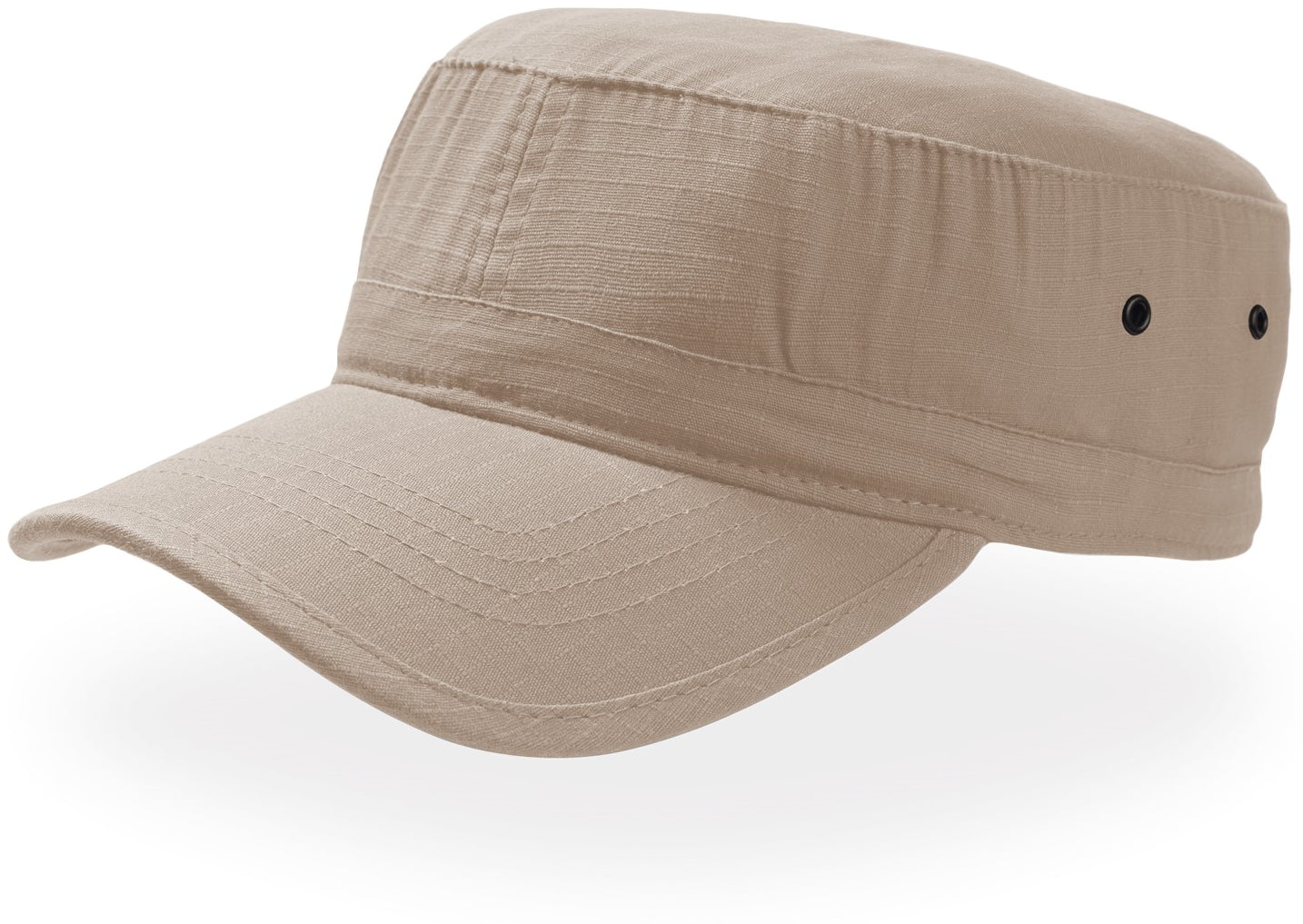Atlantis Army Military Cap Ripstop Cotton - Khaki