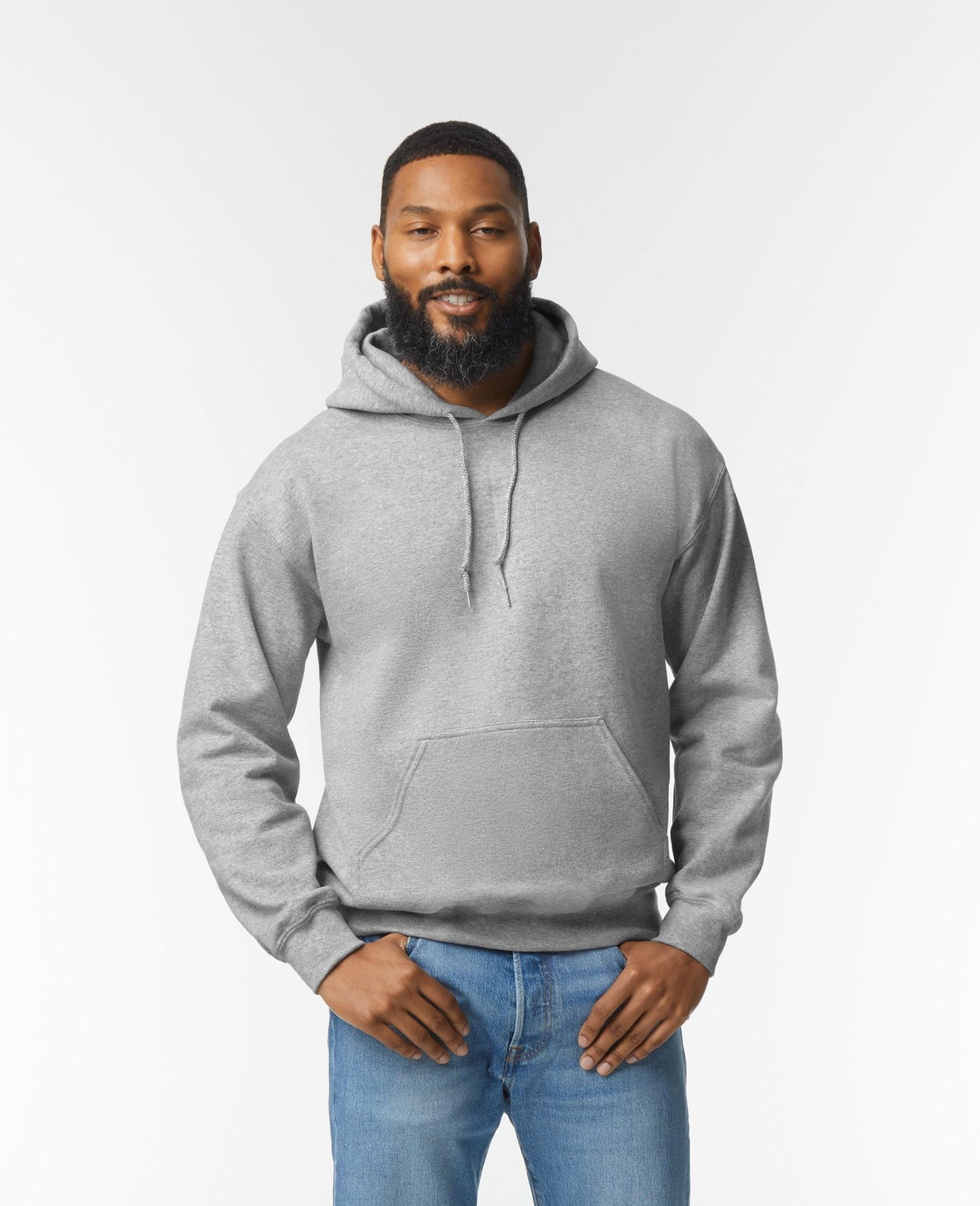 Gildan 50/50 Hood - Sport Grey
