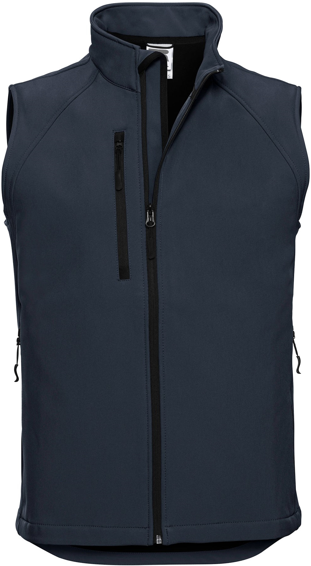 Russell Softshell Gilet Mens - French Navy