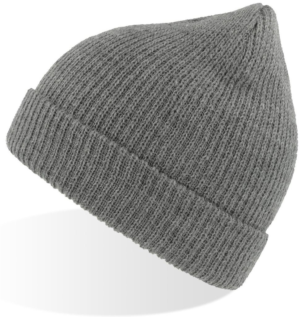 Atlantis Woolly Wool Blend Beanie - Grey Melange