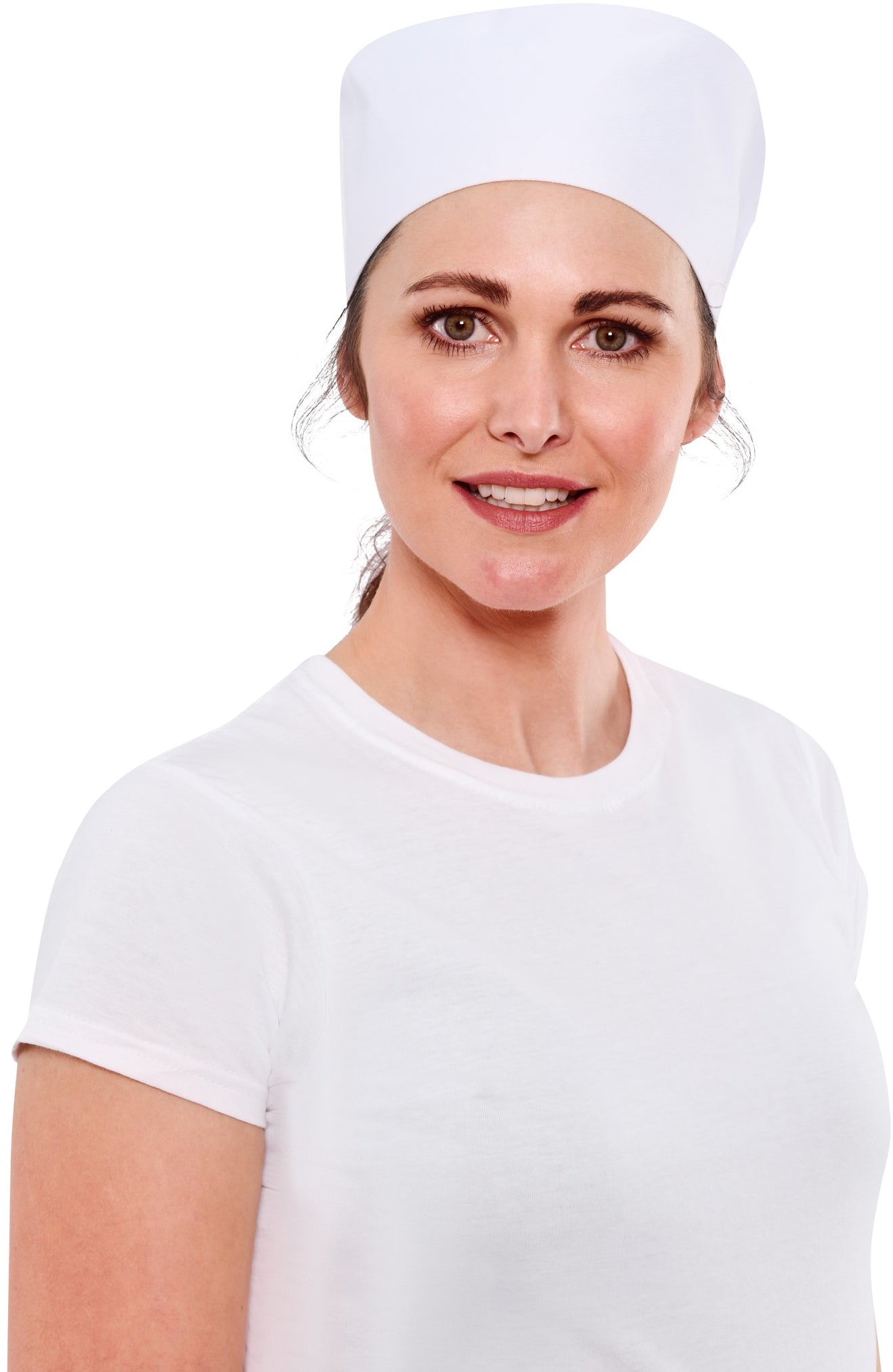 BonChef Chef Skull Cap - White