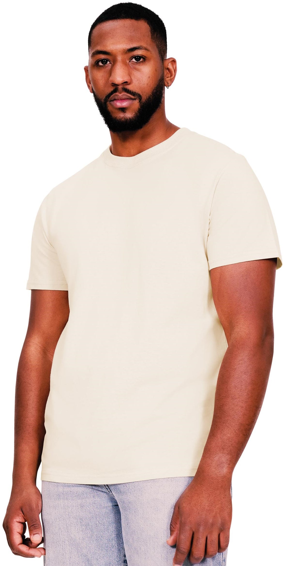Casual Ringspun Core 150 Slim T - Ecru