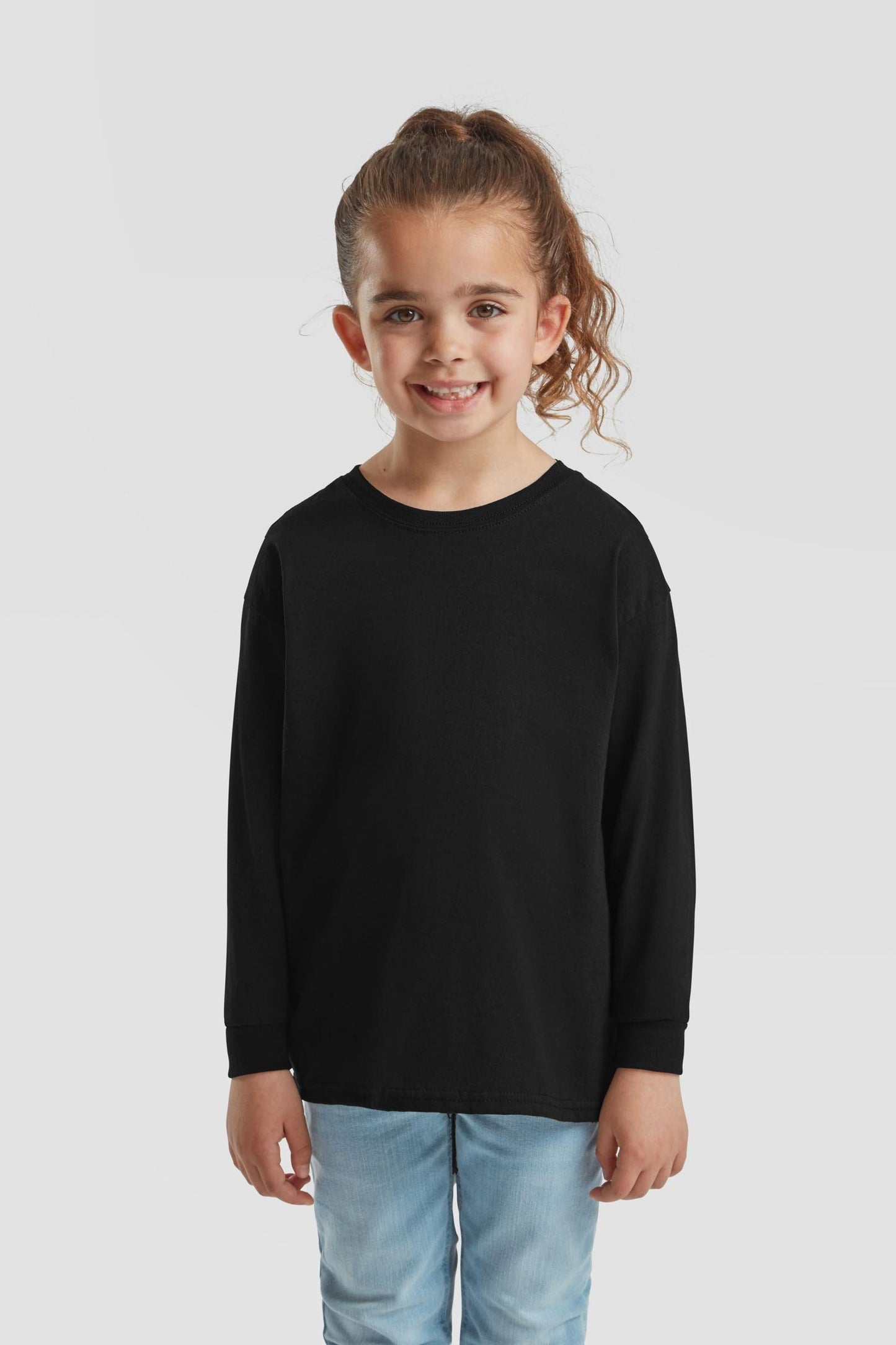 FotL Valueweight L/S T Kids - Deep Navy