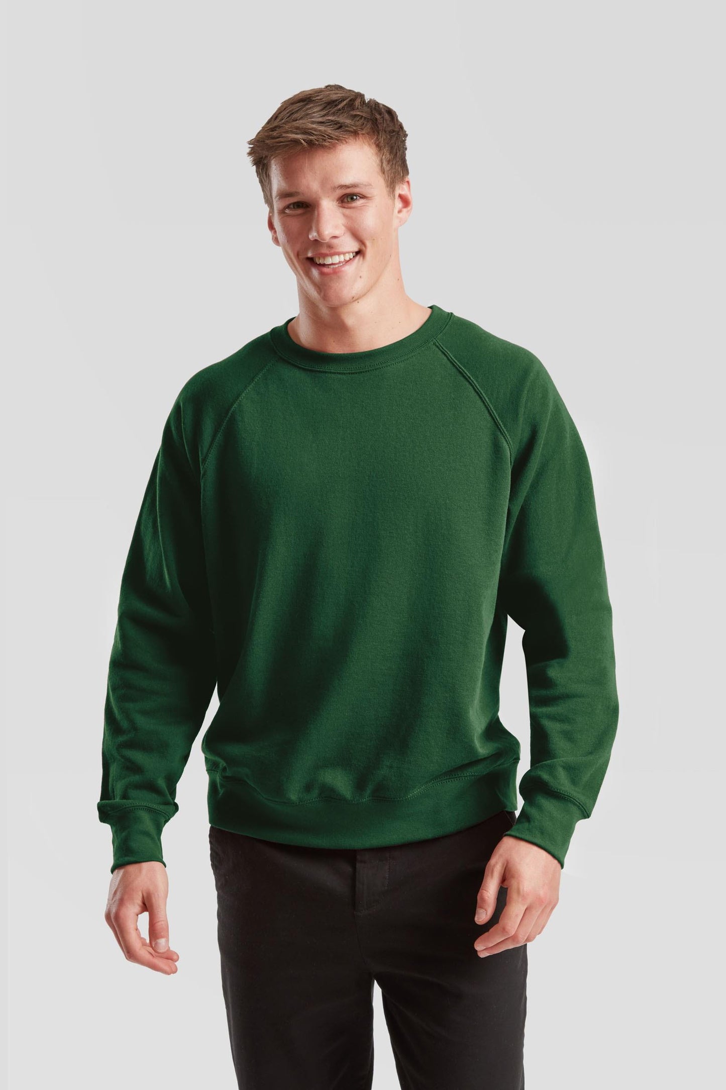 FotL Classic Raglan Sweat - Bottle Green