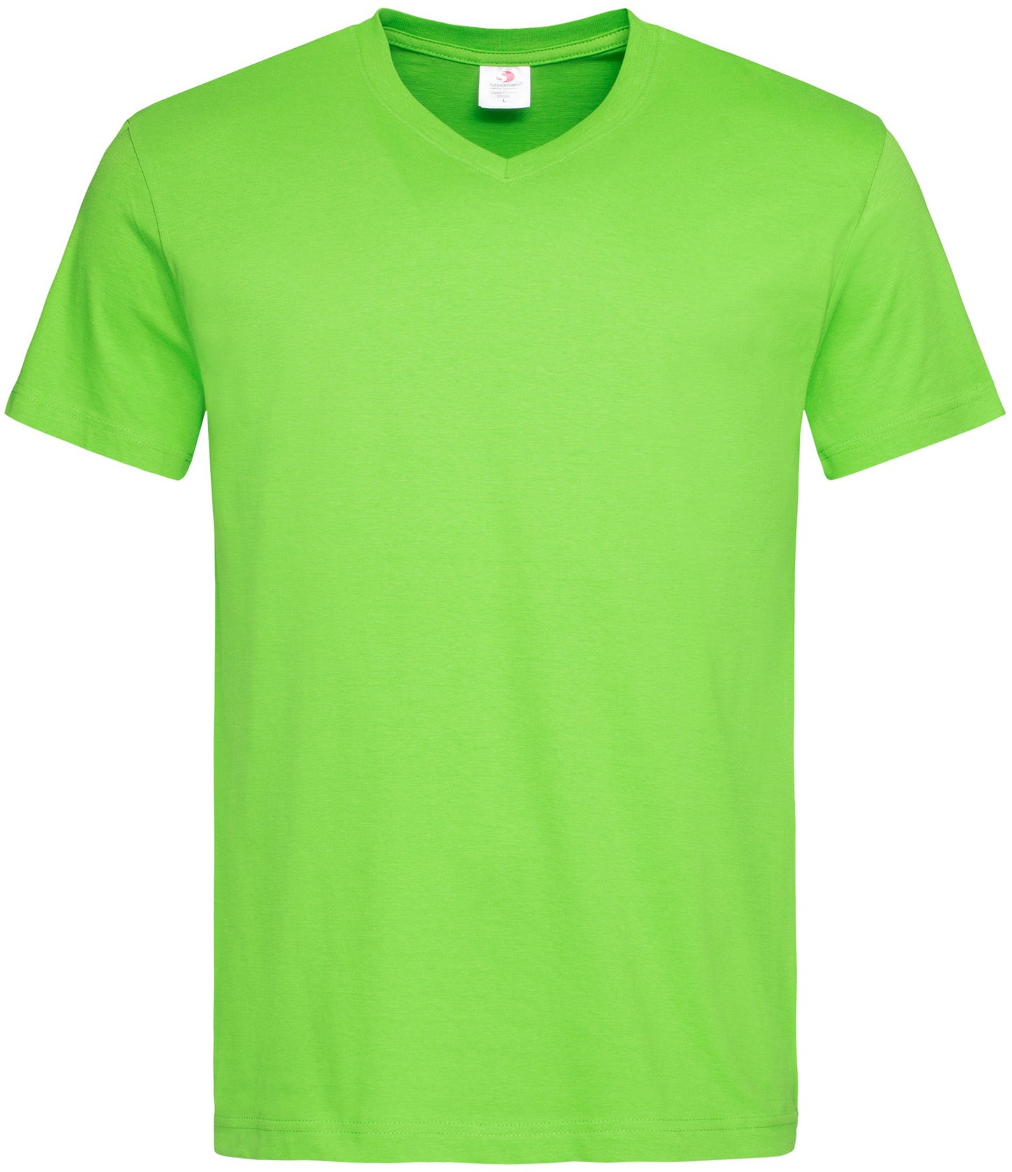 Stedman Classic V Neck T-Shirt - Kiwi