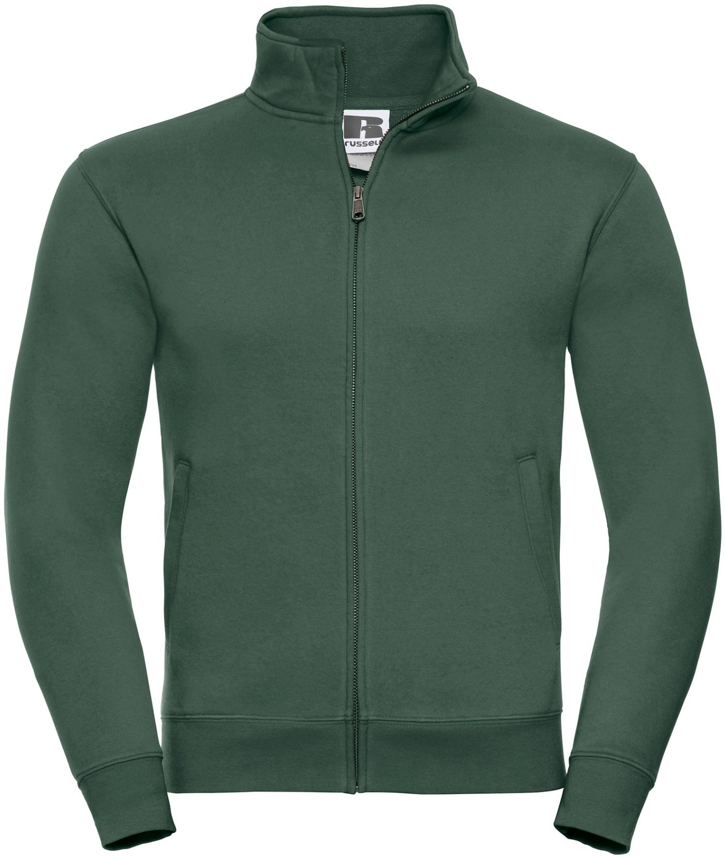 Russell Authentic Sweat Jacket - Bottle Green