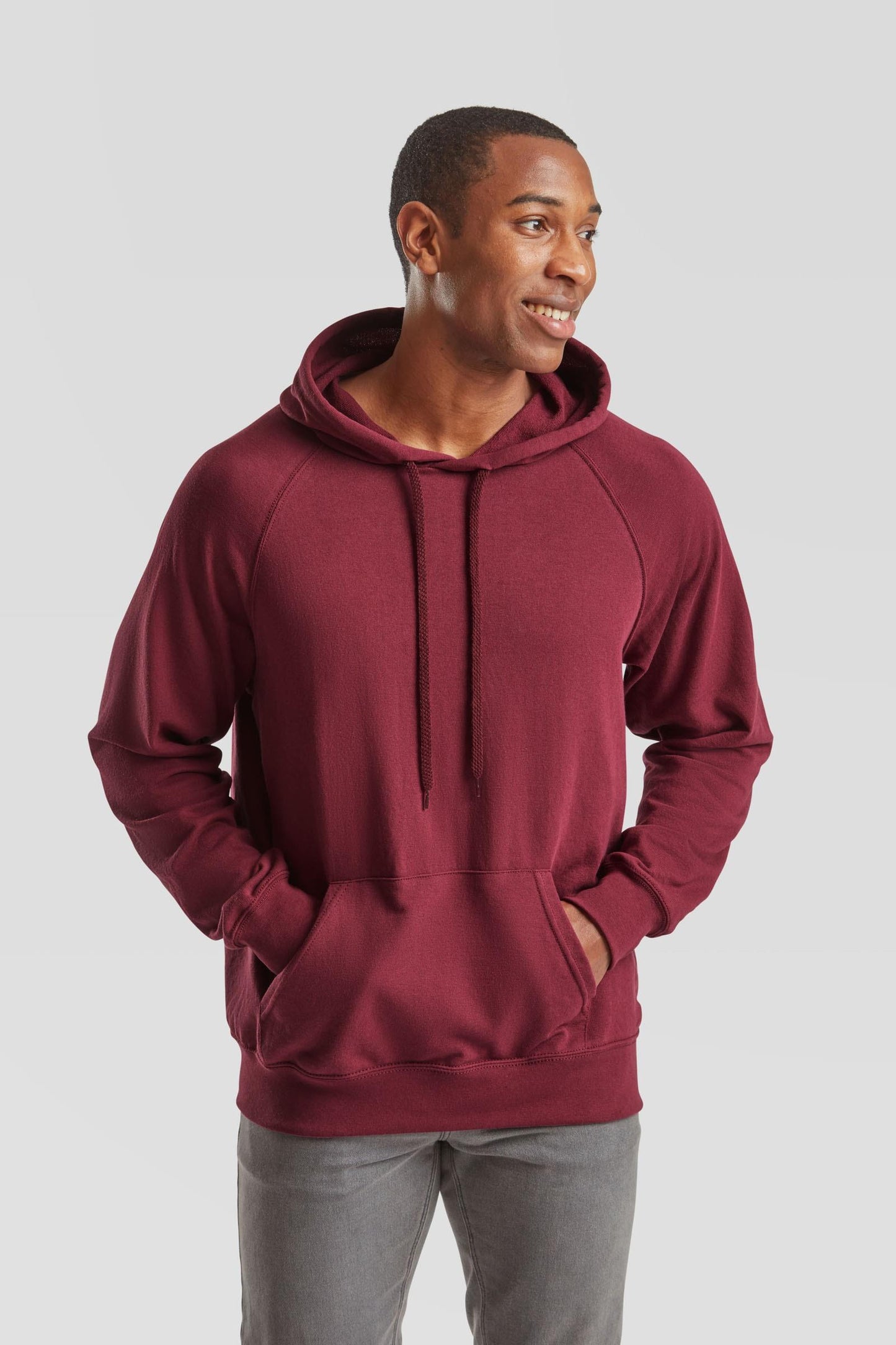 FotL Lightweight Hooded Sweatshirt - Burgundy