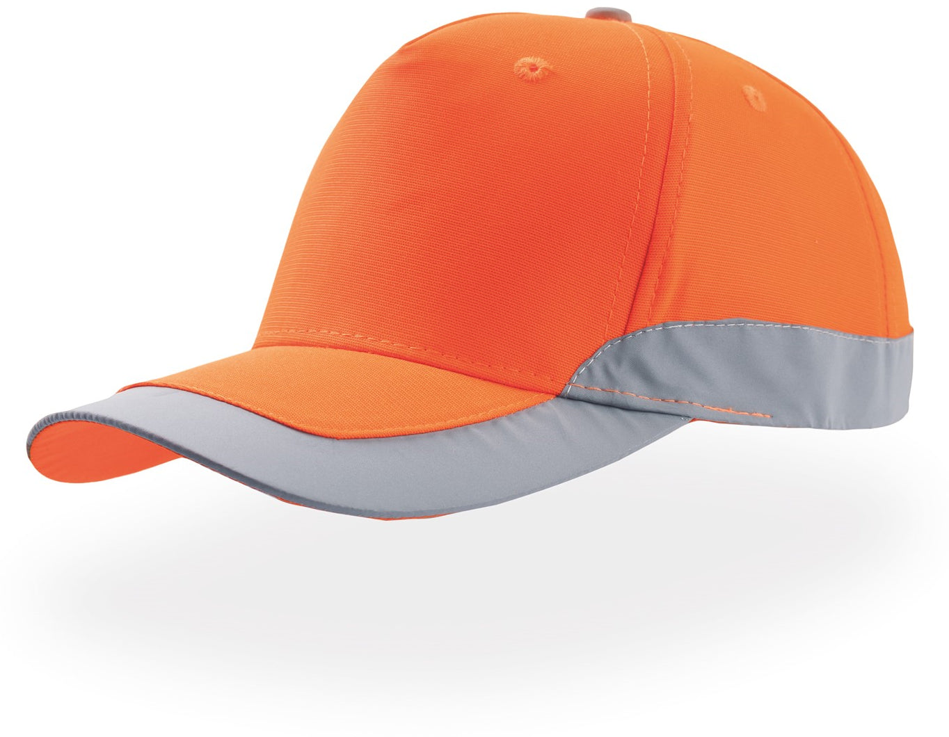 Atlantis Helpy 5 Panel Reflective Cap - Orange