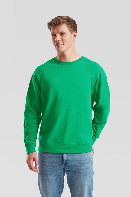 FotL Lightweight Raglan Sweat - Kelly Green