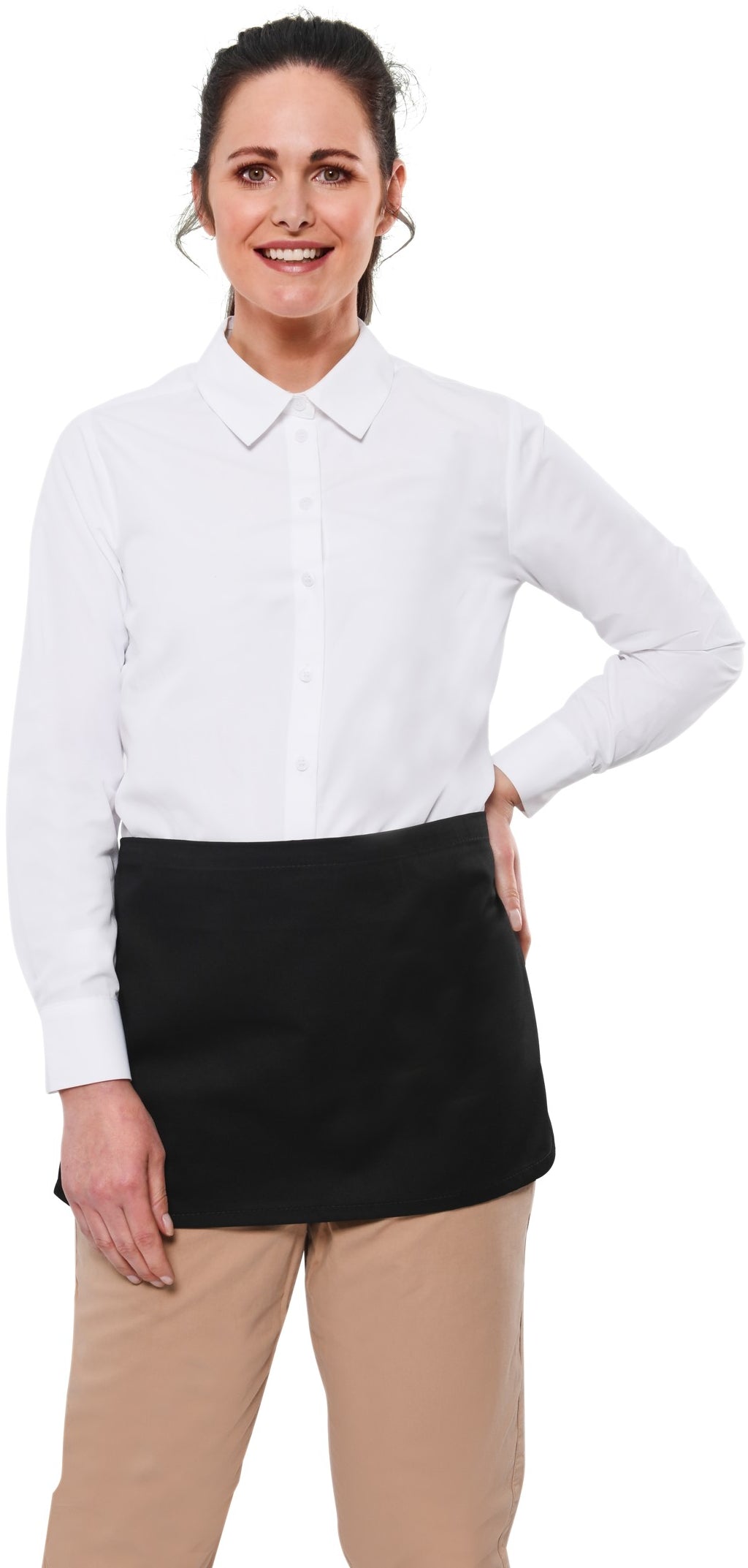 AA Workwear Waist Apron - Black