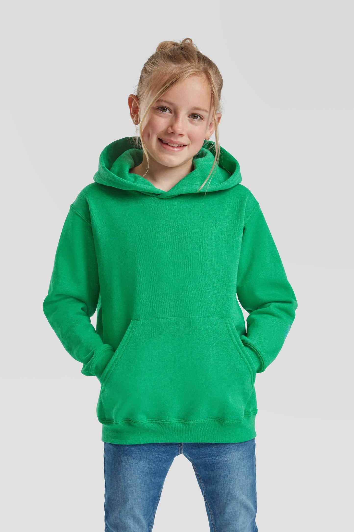 FotL Classic Hooded Sweat Kids - Kelly Green