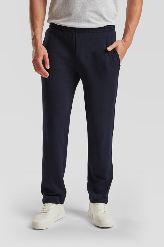 FotL Classic Open Hem Jog Pant - Deep Navy