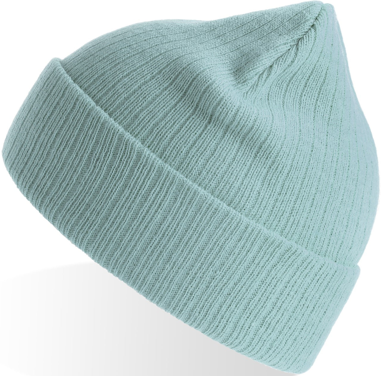 Atlantis Rio Recycled 3x1 Rib Cuffed Beanie - Light Blue