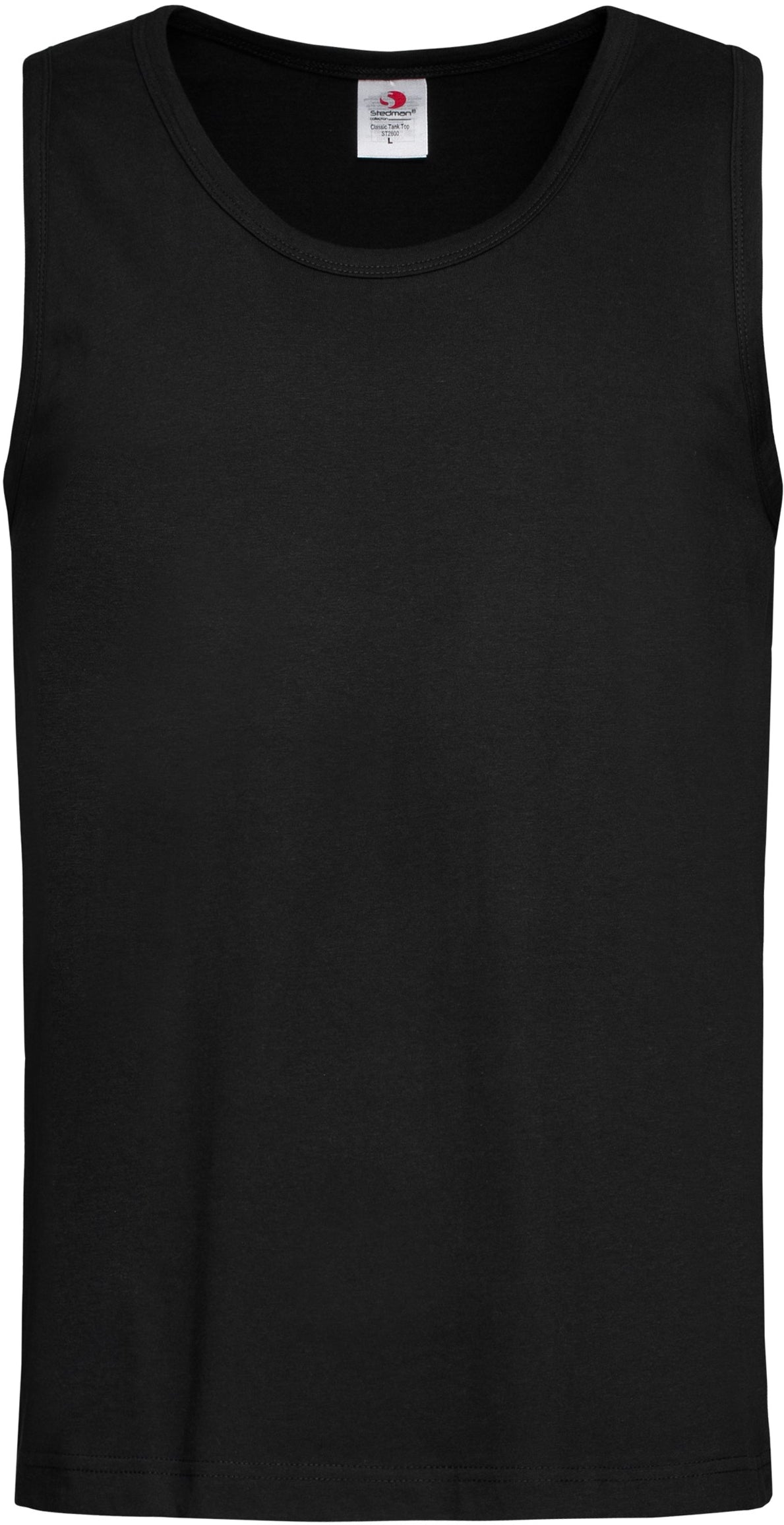 Stedman Classic Mens Tank Top - Black Opal