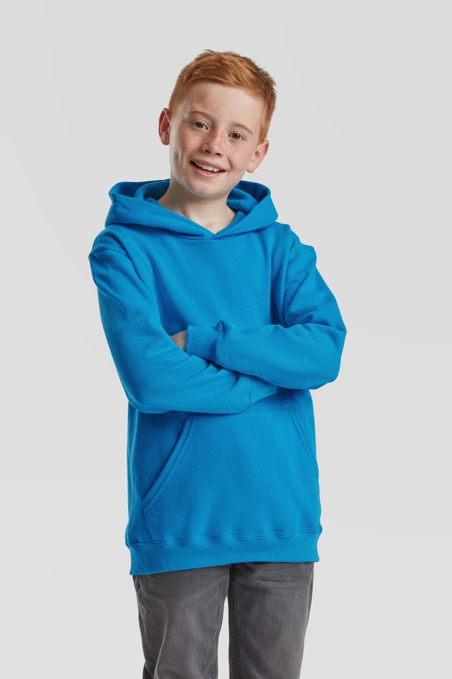 FotL Classic Hooded Sweat Kids - Azure Blue