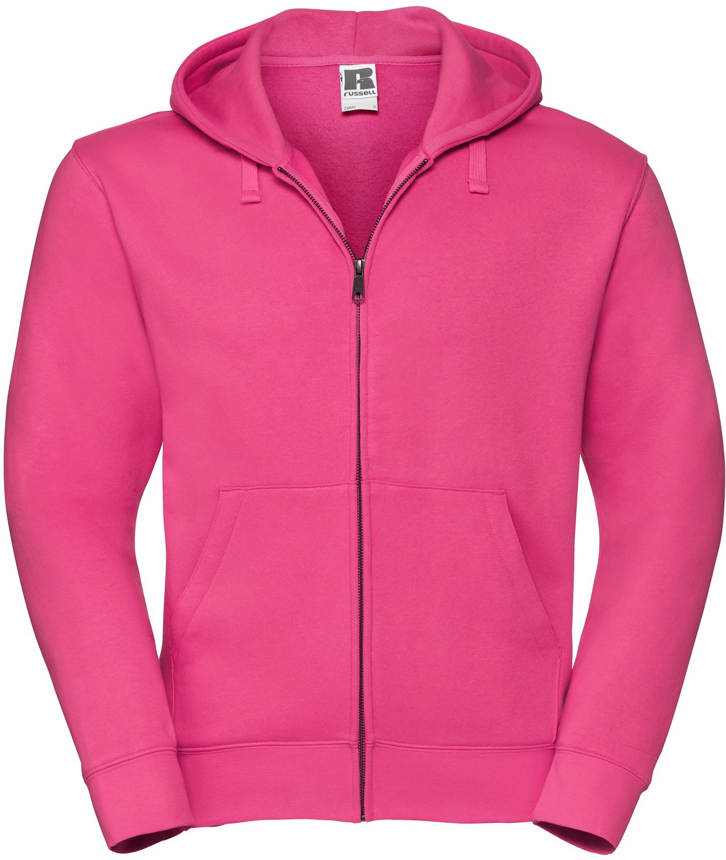 Russell Authentic Zip Hood Mens - Fuchsia
