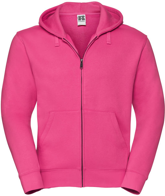 Russell Authentic Zip Hood Mens - Fuchsia