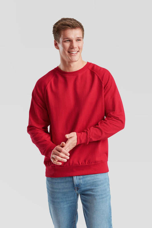 FotL Lightweight Raglan Sweat - Red