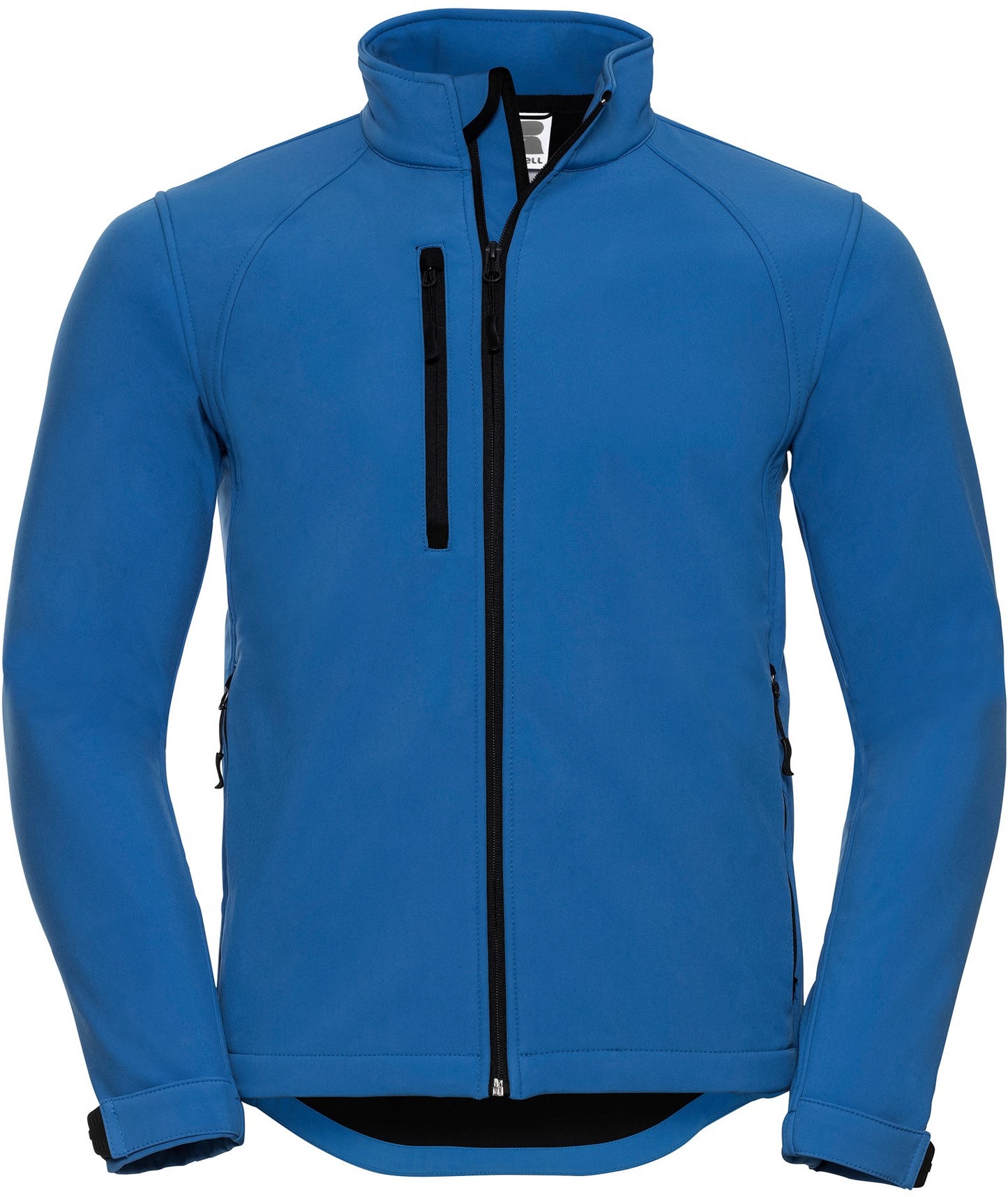 Russell Softshell Mens Jacket - Azure Blue