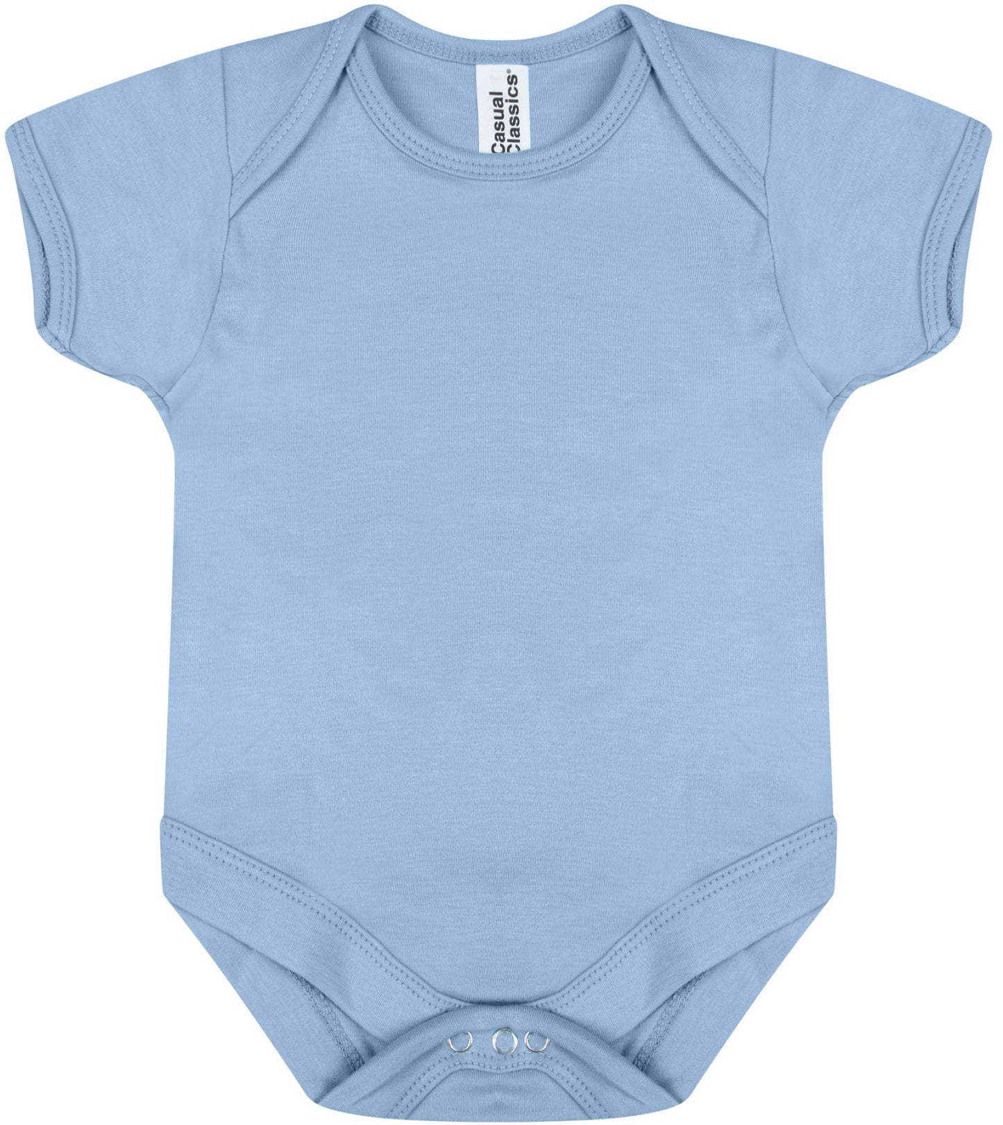 Casual Classic Baby Body Suit - Light Blue