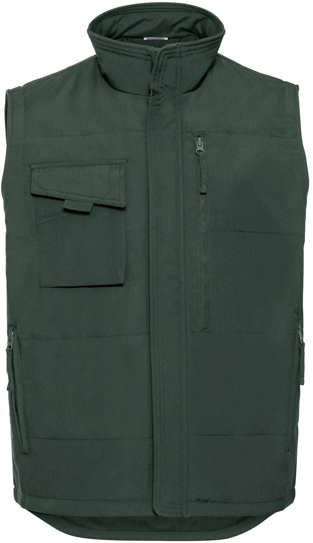 Russell Heavy Duty Workwear Gilet - Bottle Green