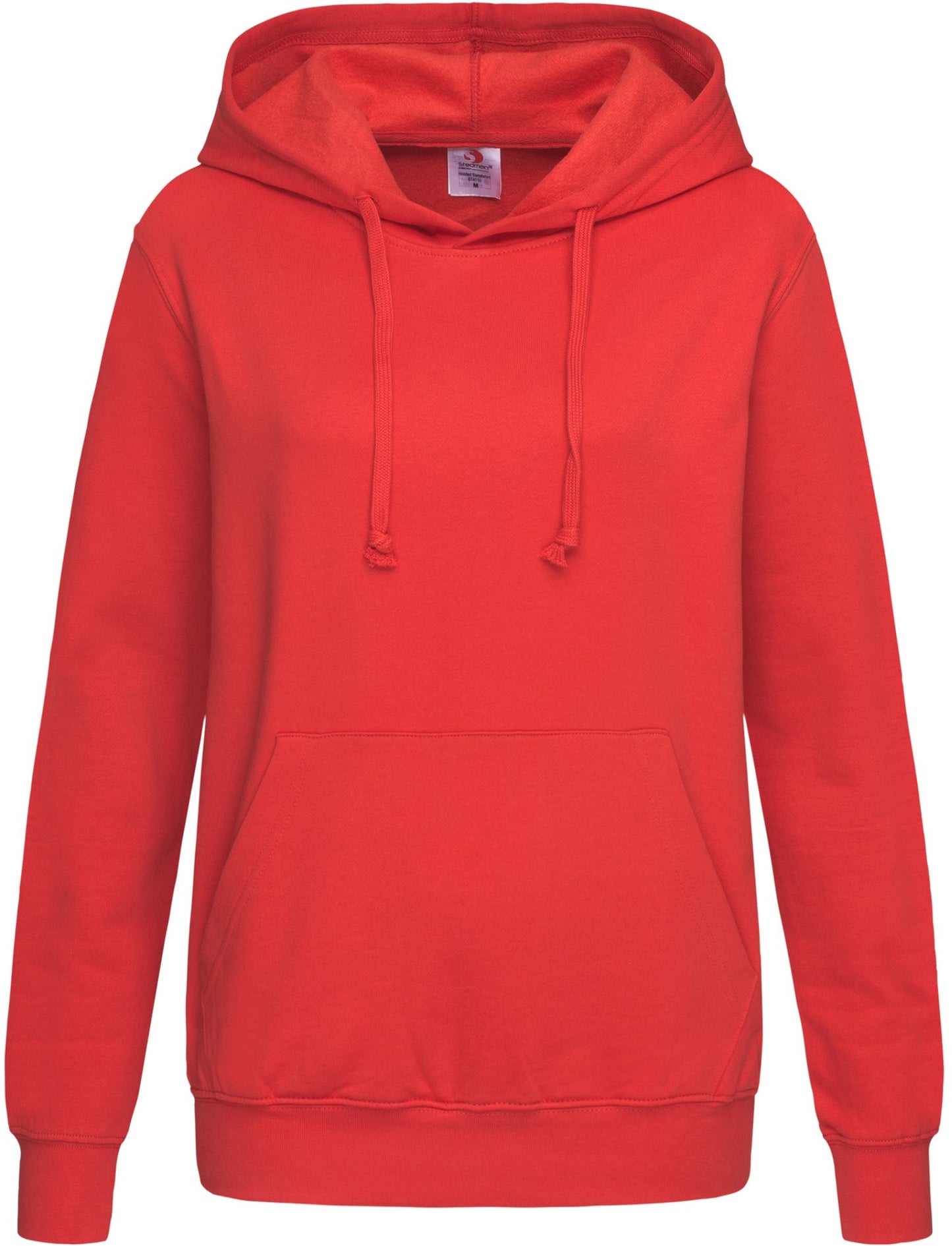Stedman Classic Hooded Sweat Ladies - Scarlet Red