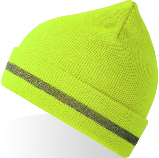 Atlantis Workout S Recycled Hi Viz Beanie - Safety Yellow