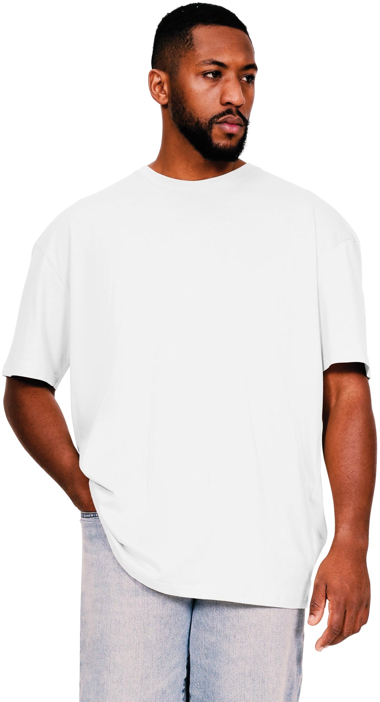 Casual Ringspun Core 150 Oversize Tall T - White