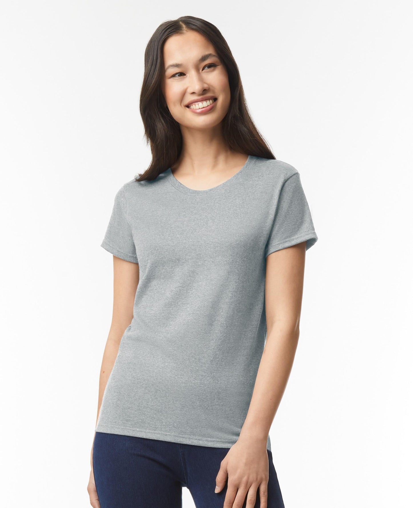 Gildan Heavy T Ladies - Sport Grey