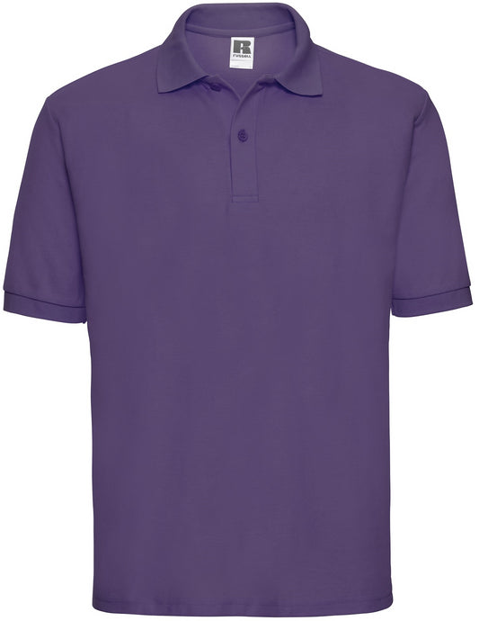 Russell Classic PolyCotton Polo - Purple