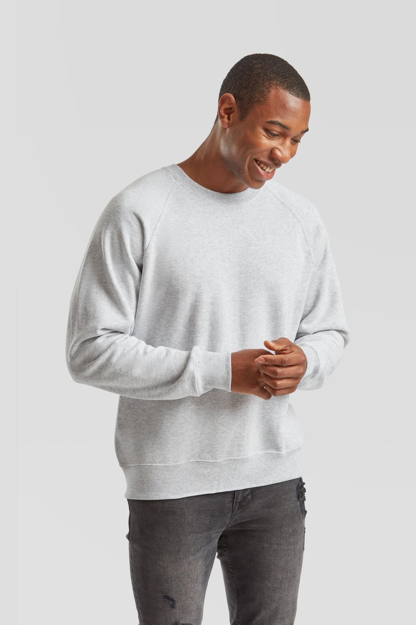 FotL Classic Raglan Sweat - Heather Grey